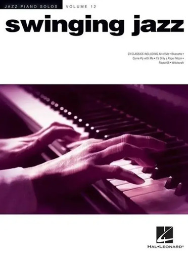Swinging jazz piano - -,