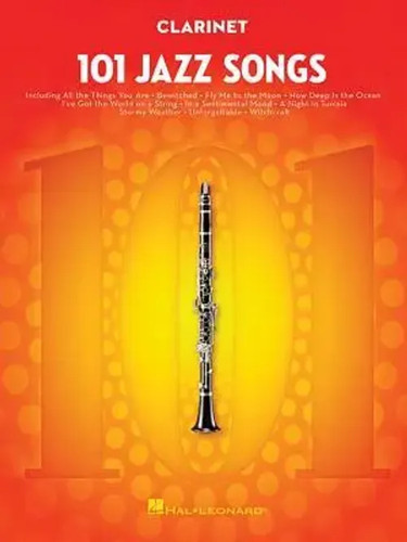 101 jazz songs for clarinet - for,